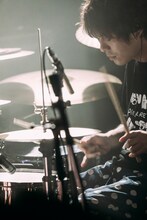 ピエール中野（Dr / カオティック・スピードキング）（撮影：西槇太一）