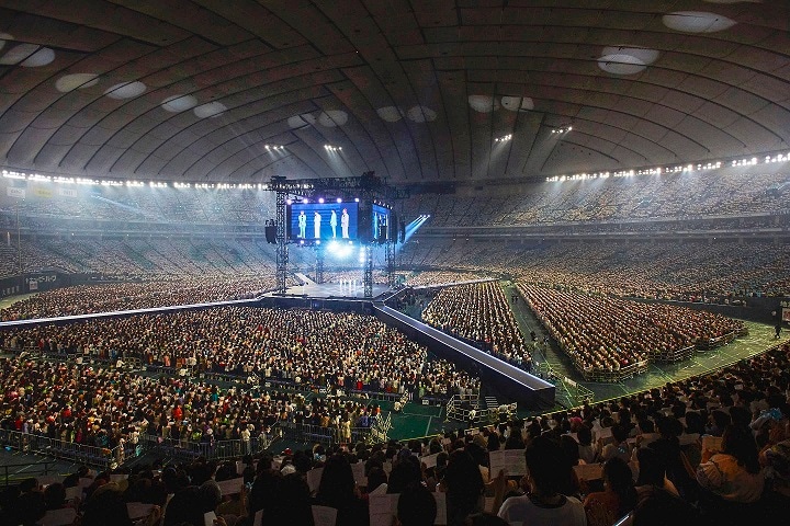 「SHINee WORLD J presents～SHINee SPECIAL FAN EVENT～」の様子。