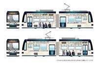 GLAYラッピング路面電車 イメージ画像