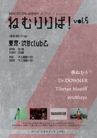 「ねむりりぱ！ vol.5」フライヤー