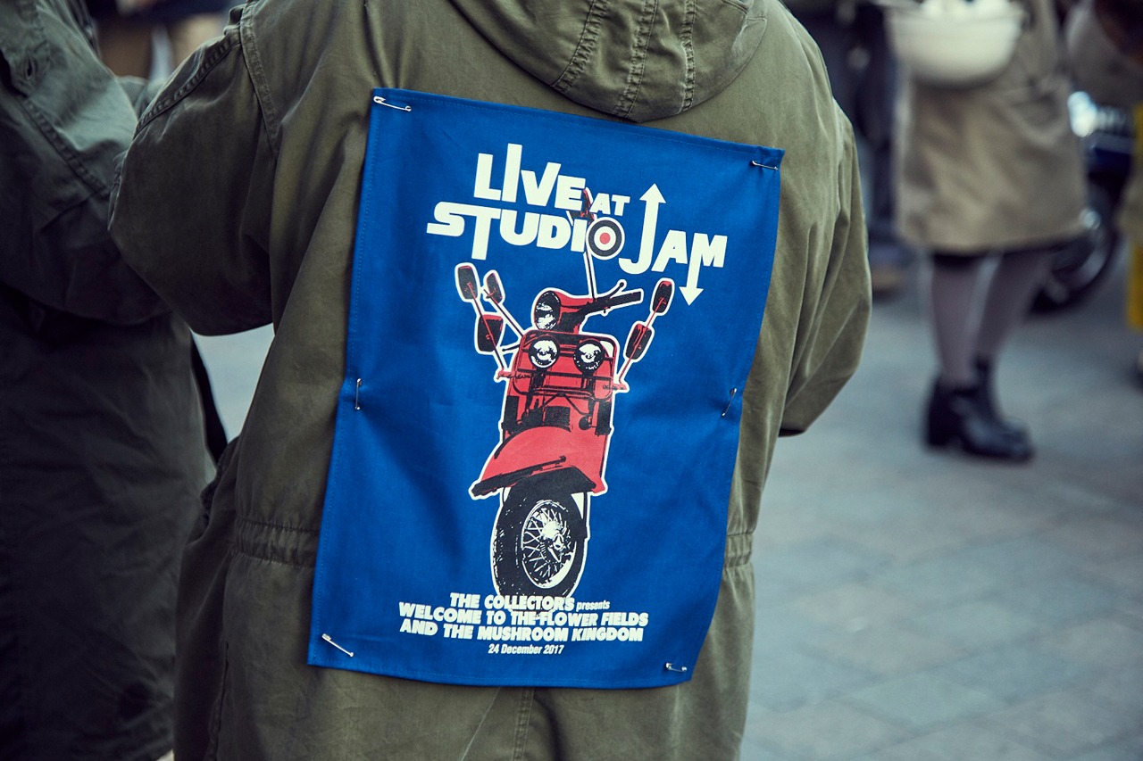 映画「さらば青春の新宿JAM」のワンシーン。