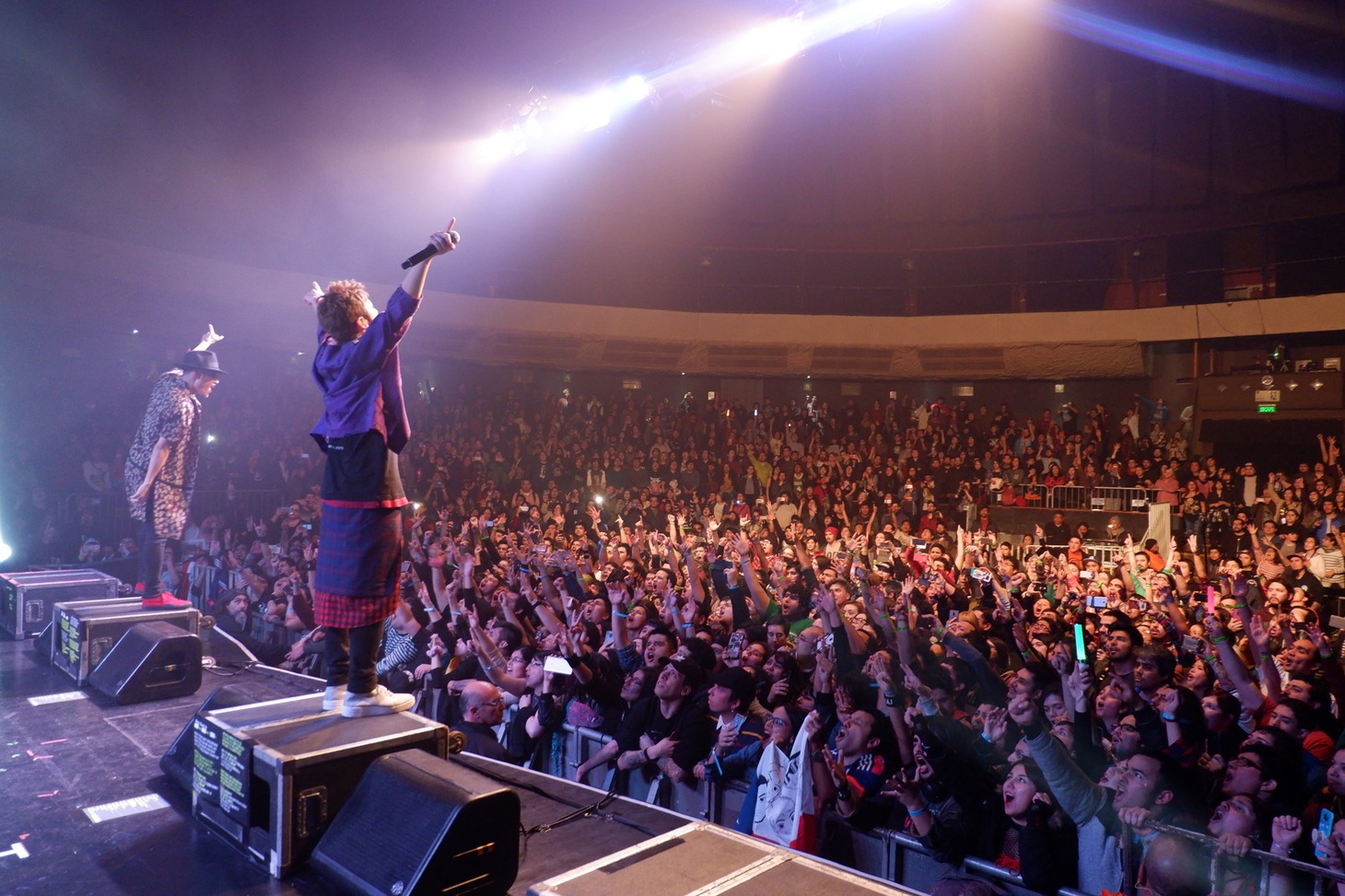 「FLOW 15th Anniversary TOUR 2018 "Anime-Shibari" -Latin America Tour-」の様子。