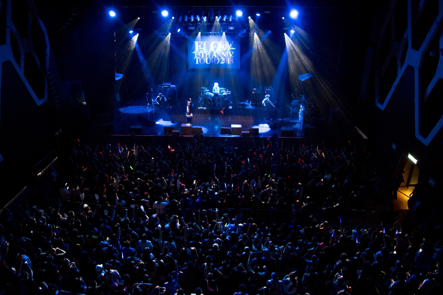 「FLOW 15th Anniversary TOUR 2018 "Anime-Shibari" -Latin America Tour-」の様子。