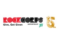 「RockCorps supported by JT」ロゴ（RockCorps supported by JT）