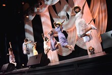 「ハコイリ▽ムスメ1stコンサート オリジナル公演～私たちの宝バコ～」の様子。