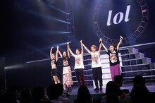 lol「live tour 2018 -scream-」東京・Zepp DiverCity TOKYO公演の様子。