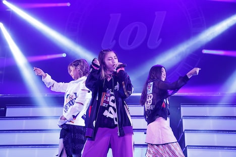 lol「live tour 2018 -scream-」東京・Zepp DiverCity TOKYO公演の様子。