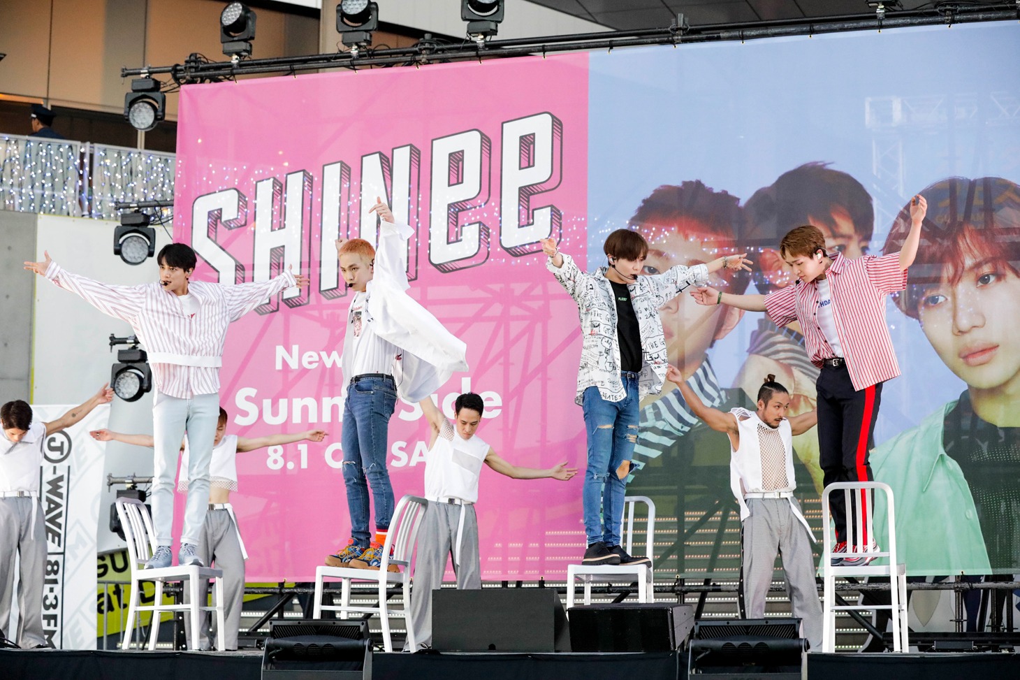 SHINee（撮影：上飯坂一）