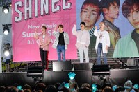 SHINee（撮影：上飯坂一）