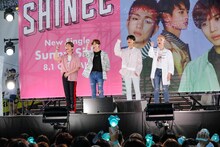 SHINee（撮影：上飯坂一）