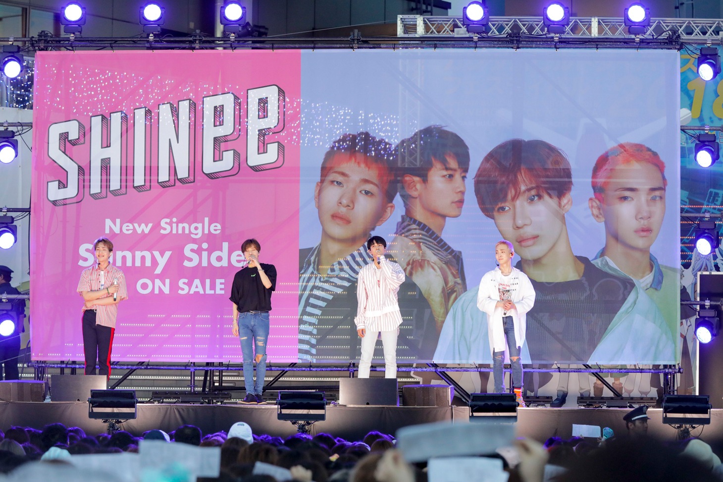 SHINee（撮影：上飯坂一）