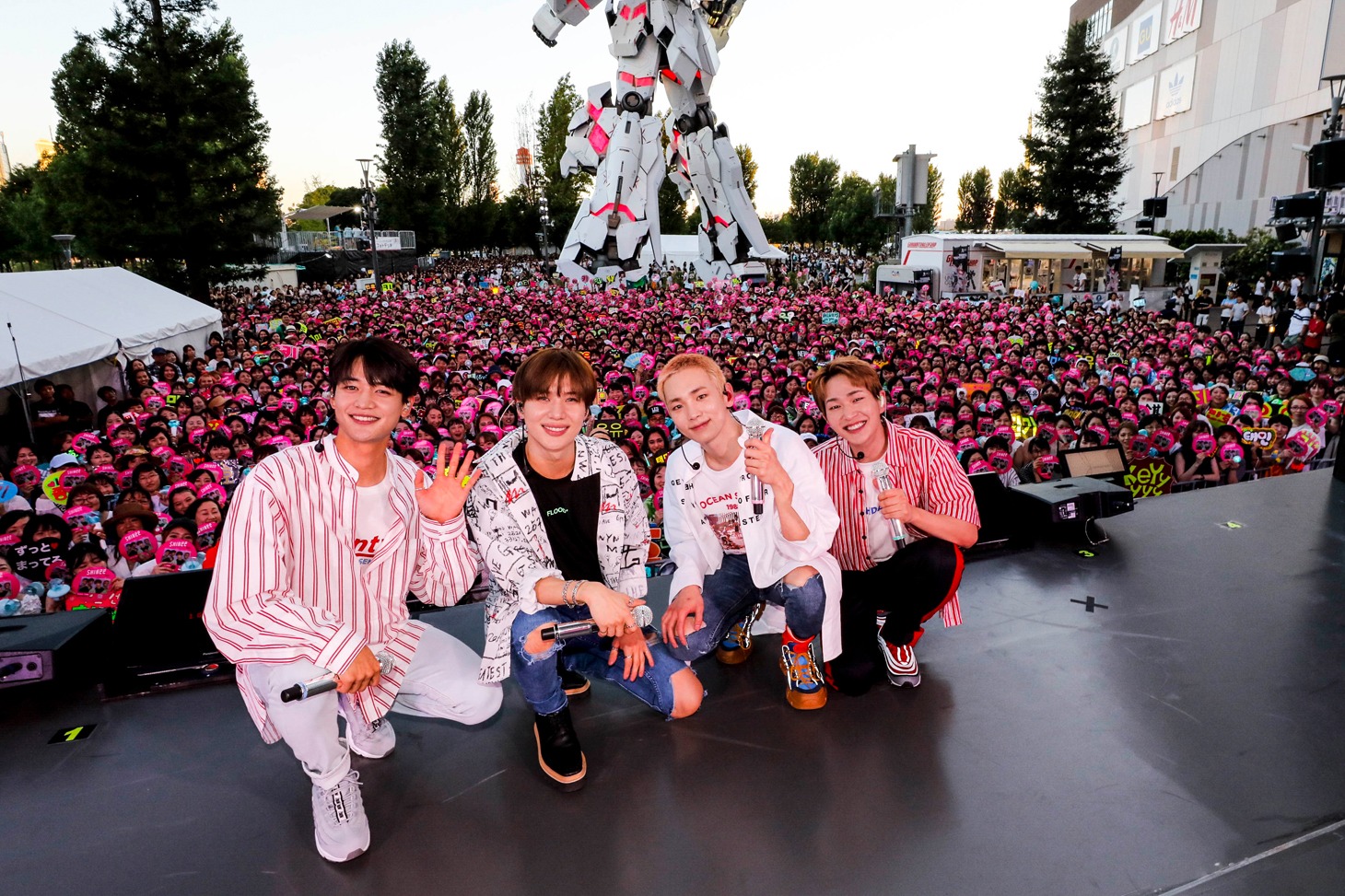 SHINee（撮影：上飯坂一）