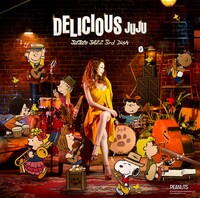JUJU「DELICIOUS ～JUJU's JAZZ 3rd Dish～」ジャケット (c)2018 Peanuts Worldwide LLC