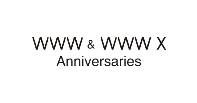 「WWW & WWW X Anniversaries」ロゴ