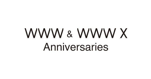 「WWW & WWW X Anniversaries」ロゴ