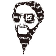 髭デビュー15周年ロゴ