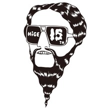 髭デビュー15周年ロゴ