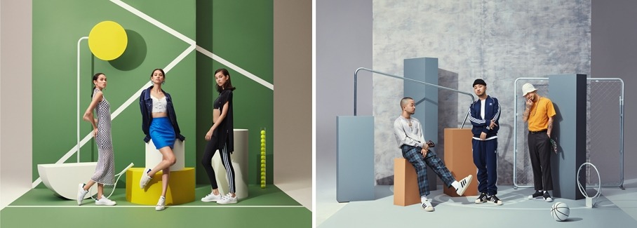 adidas Originals「DISCOVER」キャンペーンルック