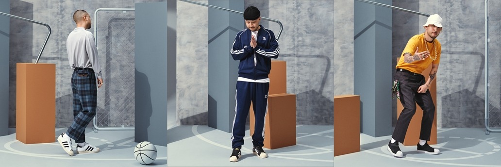 adidas Originals「DISCOVER」キャンペーンルック