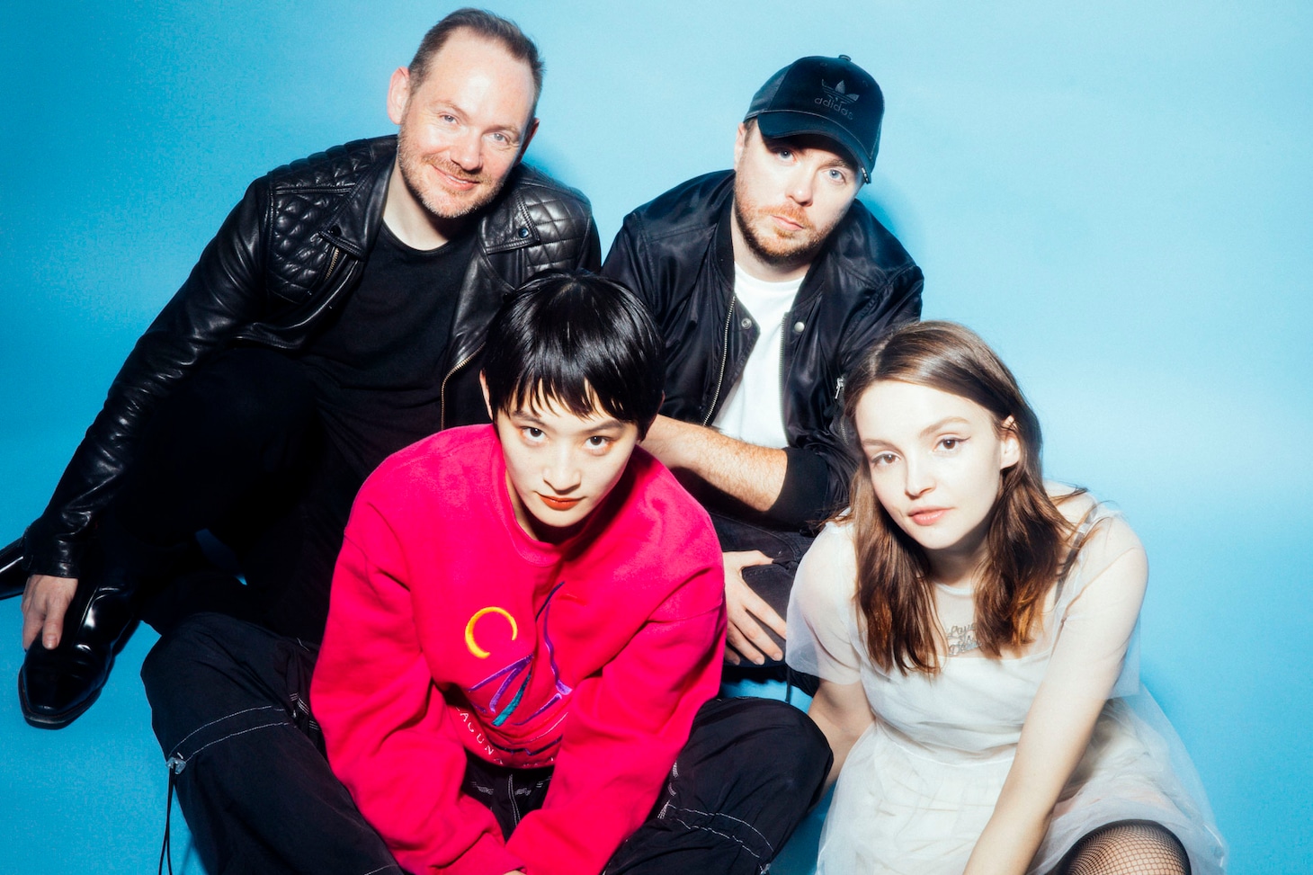 Chvrchesとコムアイ。