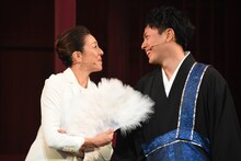 左からRIKACO、山下健二郎。