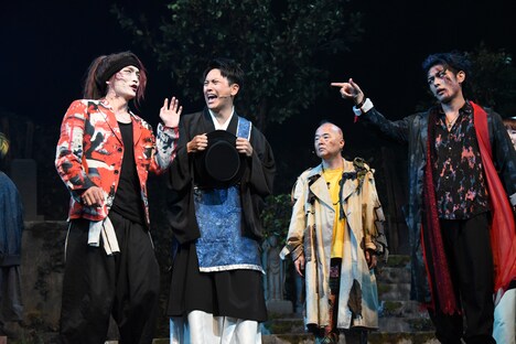 舞台「八王子ゾンビーズ」ゲネプロの様子。