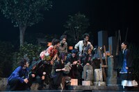 舞台「八王子ゾンビーズ」ゲネプロの様子。