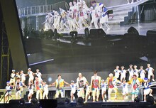 「GENERATIONS LIVE TOUR 2018 "UNITED JOURNEY"」東京・東京ドーム公演の様子。