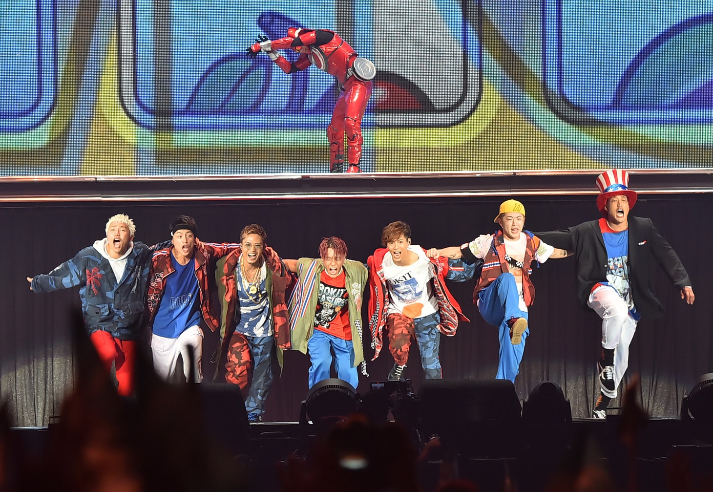 「GENERATIONS LIVE TOUR 2018 "UNITED JOURNEY"」東京・東京ドーム公演の様子。