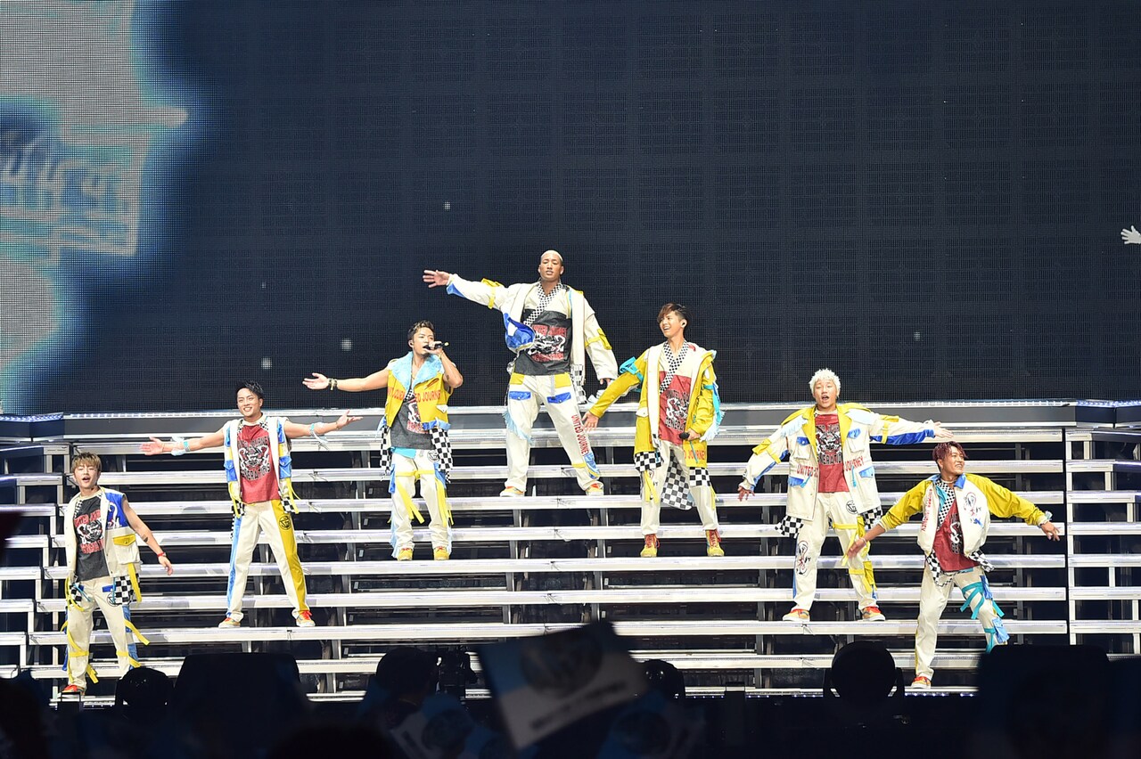 「GENERATIONS LIVE TOUR 2018 "UNITED JOURNEY"」東京・東京ドーム公演の様子。