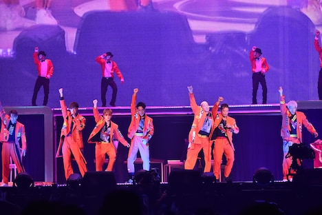 「GENERATIONS LIVE TOUR 2018 "UNITED JOURNEY"」東京・東京ドーム公演の様子。