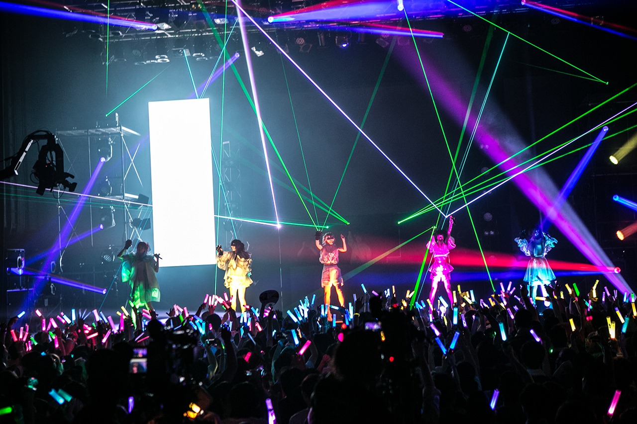 「CY8ER 4th one-man live "SOUND OF ME"」の様子。（撮影：ハライタチ）