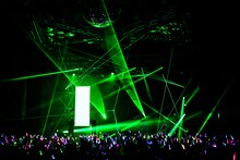 「CY8ER 4th one-man live "SOUND OF ME"」の様子。（撮影：ハライタチ）