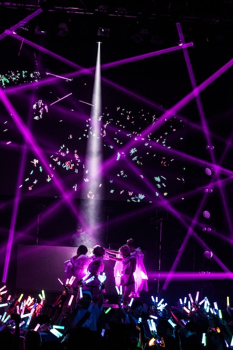 「CY8ER 4th one-man live "SOUND OF ME"」の様子。（撮影：ハライタチ）