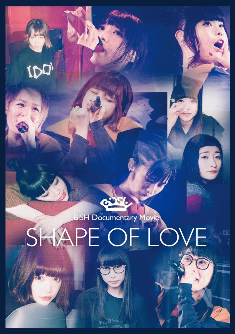 「BiSH Documentary Movie "SHAPE OF LOVE"」通常盤ジャケット