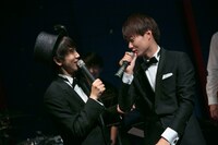 左から末吉9太郎、優。（撮影：牛島康介）