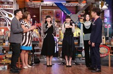 左からチョコレートプラネット、Perfume、後藤輝基。(c)日本テレビ