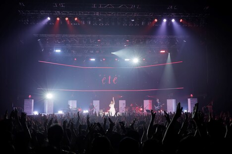 Aimer「Aimer Fan Club Tour "ete"」愛知・Zepp Nagoya公演の様子。（写真提供：SME Records）