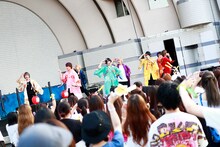 新世紀えぴっくすたぁネ申「ネ申ワンマン～代々木公園野外音楽堂で会いましょう～」の様子。（写真提供：RINethics Inc）
