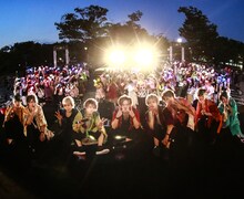 新世紀えぴっくすたぁネ申「ネ申ワンマン～代々木公園野外音楽堂で会いましょう～」の様子。（写真提供：RINethics Inc）