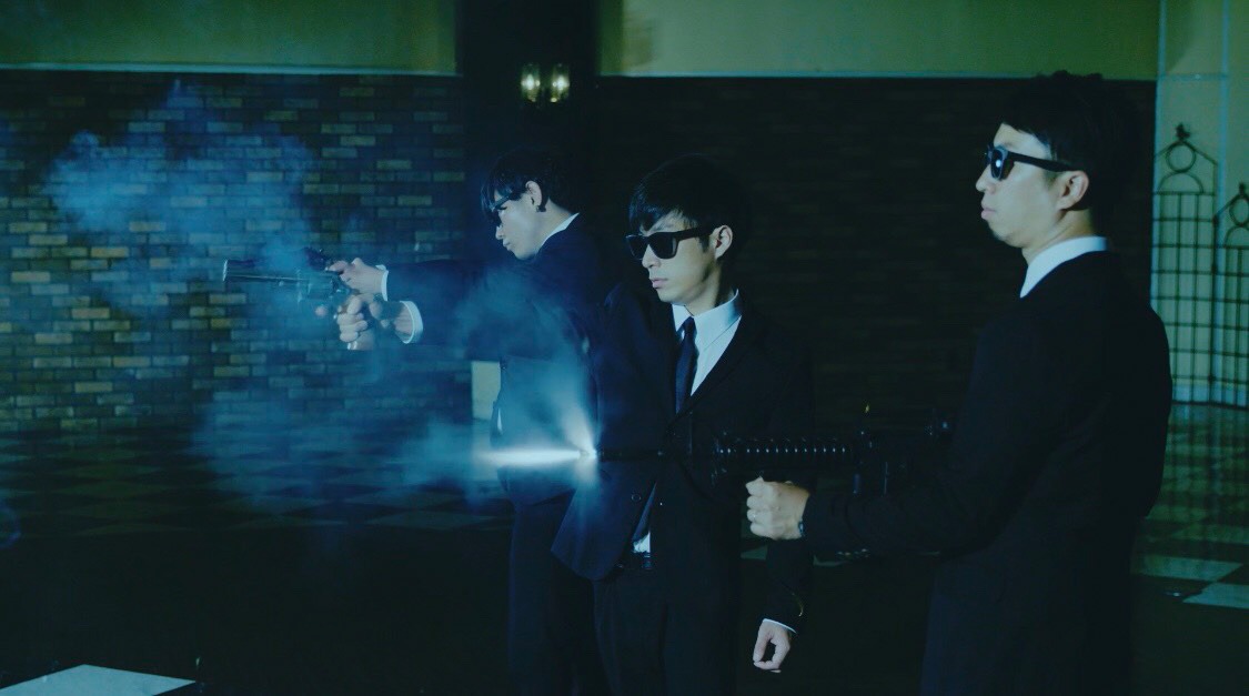 SHANK「Smash The Babylon」ミュージックビデオのワンシーン。