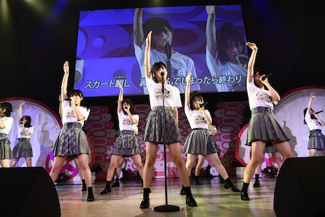 AKB48チーム8「8月8日はエイトの日 夏だ！エイトだ！ピッと祭り 2018」朝PIT公演の様子。(c)AKS