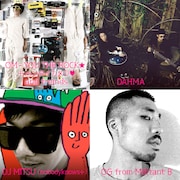 OM - YOU THE ROCK★ ＋ ヘンタイカメラ▽ and freinds、DAHMA、DJ MITSU（nobodyknows+）、OG from Militant B。