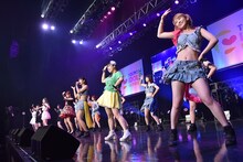 「℃-ute大好きステージ」の様子。