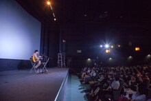 「SAKANAMON THE MOVIE ～ サカナモンは、なぜ売れないのか ～」完成披露試写会の様子。（Photo by Daisuke Sakai）