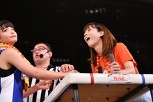 アイドル腕相撲界の歴史が動いた瞬間。