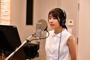 レコーディング中の松本穂香。(c)TBS