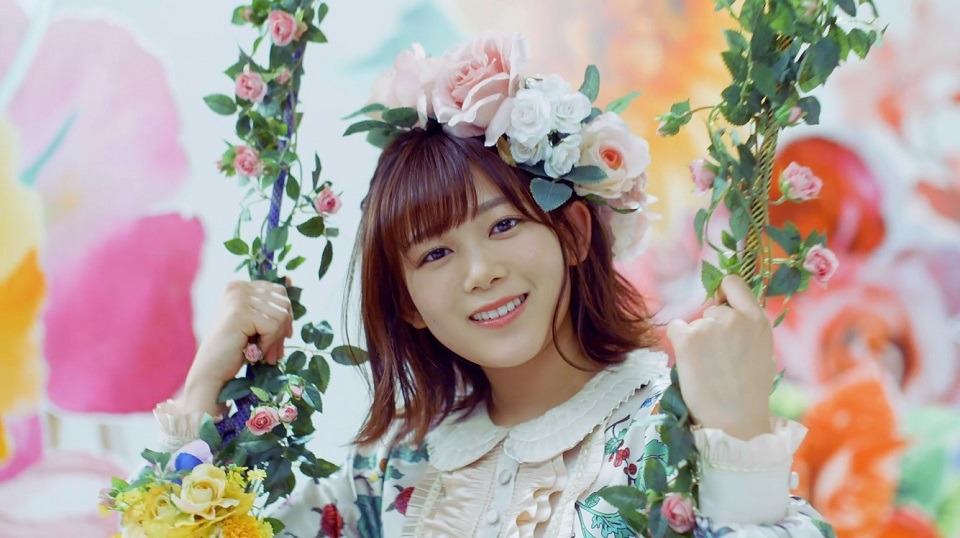 欅坂46「音楽室に片想い」ミュージックビデオのワンシーン。