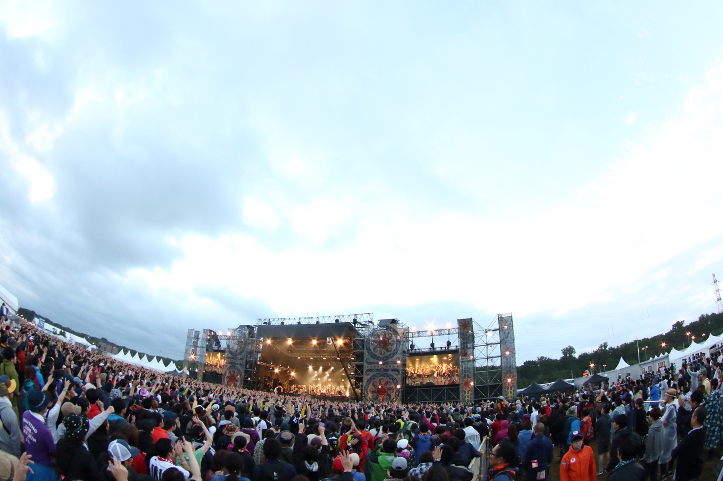 「RISING SUN ROCK FESTIVAL 2018 in EZO」の様子。（Photo by n-foto RSR team）