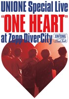 UNIONE「UNIONE Special Live "ONE HEART" at Zepp Divercity」ジャケット